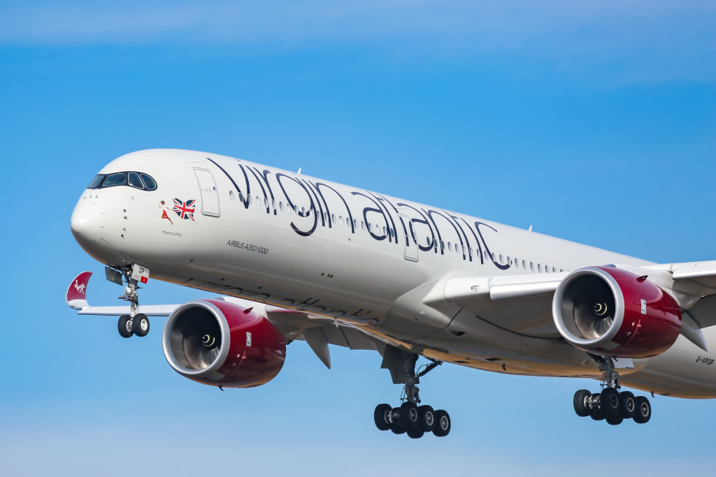 Virgin Atlantic Airways Airbus A350-1000 repülőgép