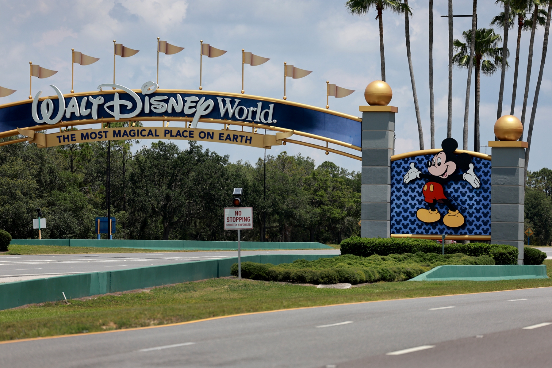 A floridai Disney World a 24 napos, mesés utazás végállomása. (Fotó: Joe Raedle/Getty Images)