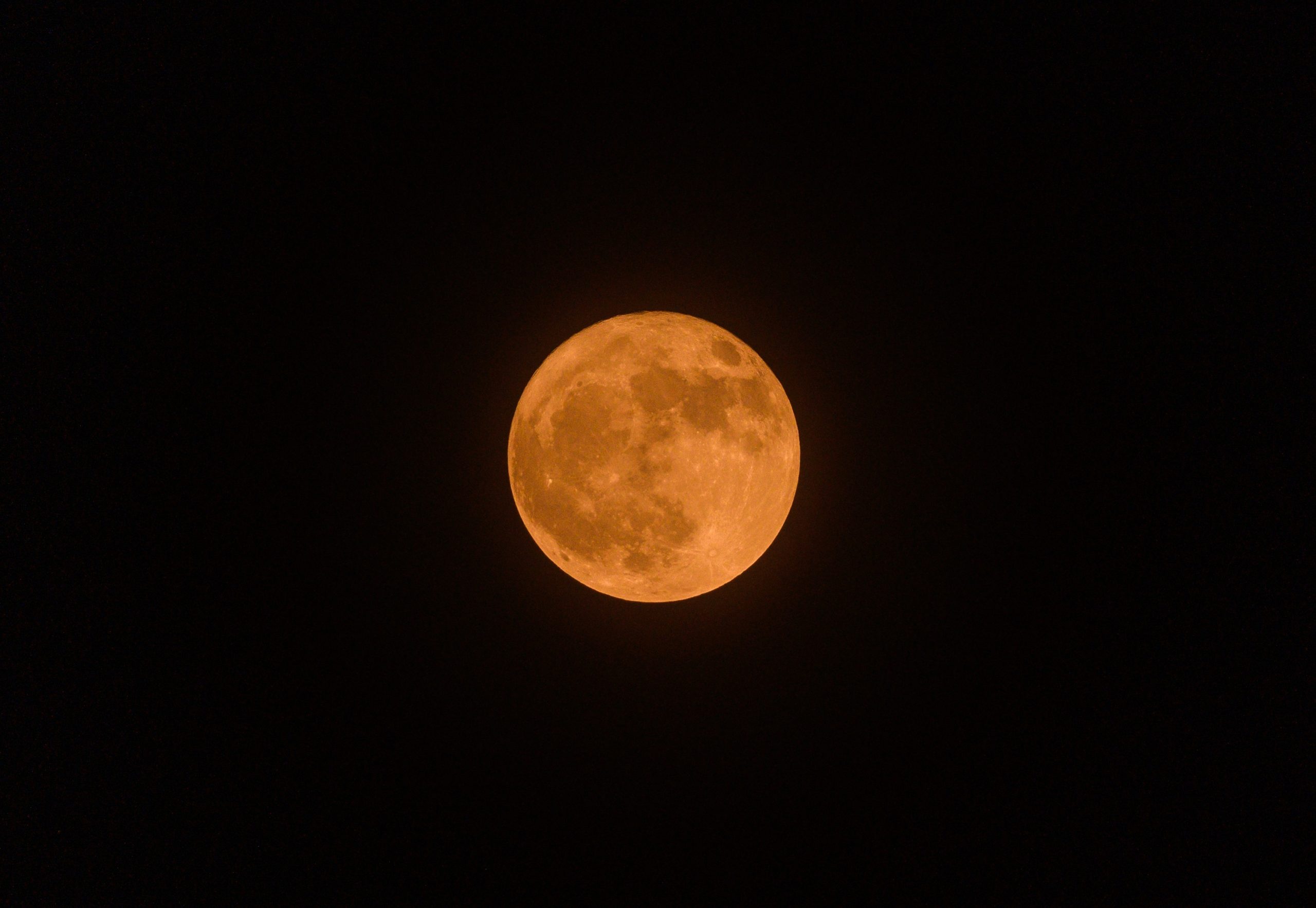 Az indiai Tehattából is látványos volt a jelenség. Közelségének köszönhetően 7 százalékkal tűnt nagyobbnak, ezáltal fényesebbnek a Hold. (Kép: Soumyabrata Roy/NurPhoto via Getty Images)