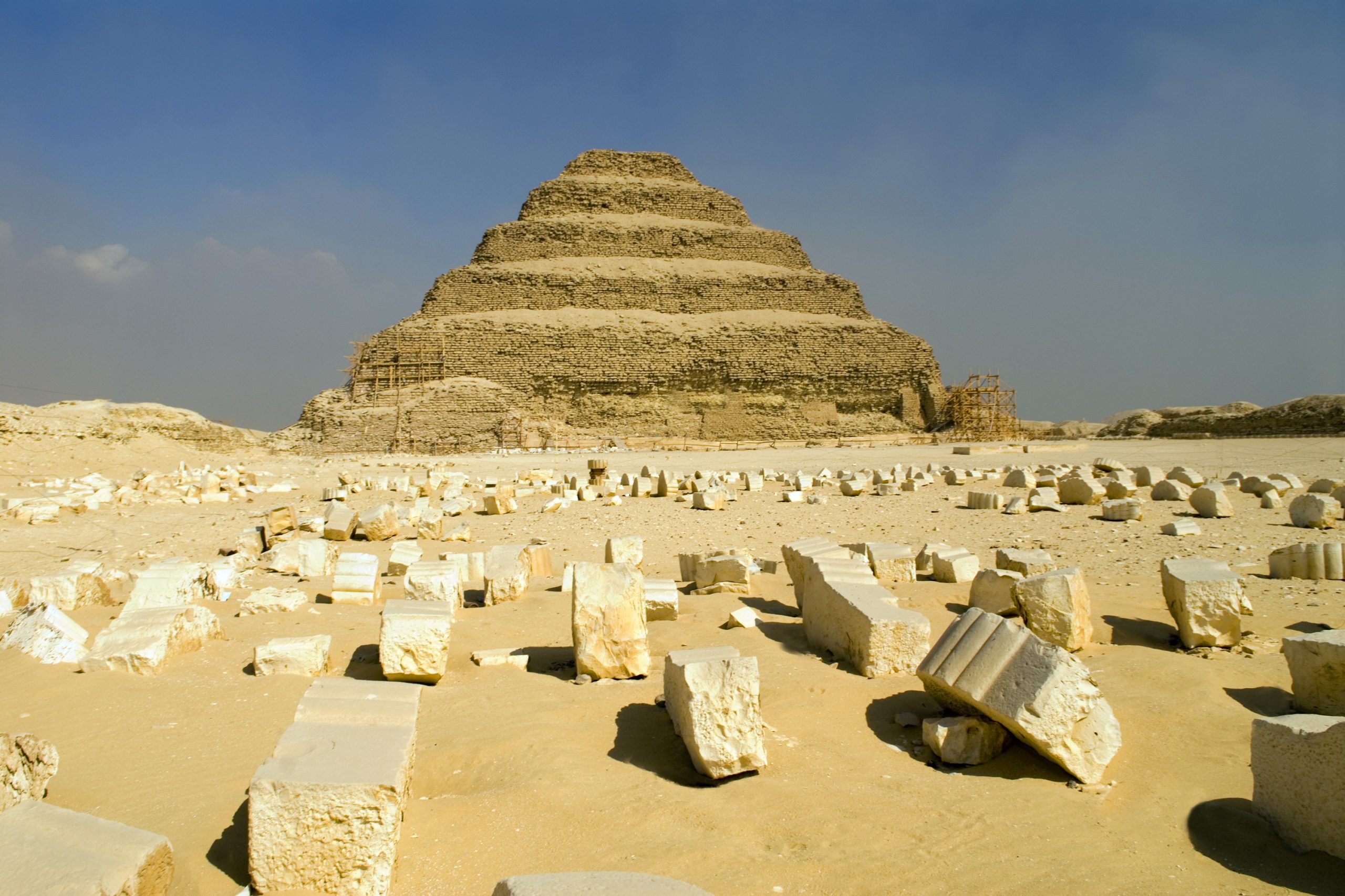 A szakkarai nekropolisz (Kép: Getty Images)