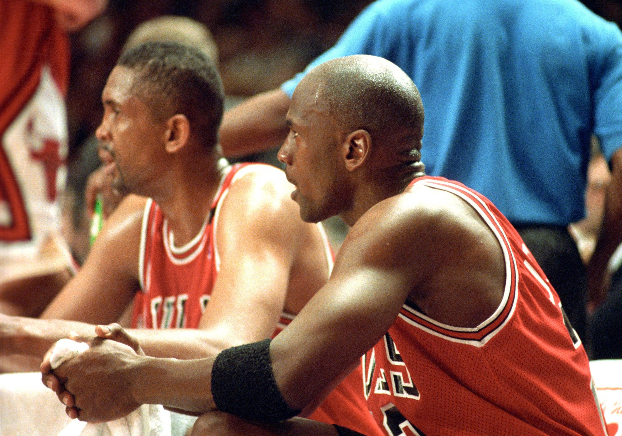 A Chicago Bulls és Michael Jordan akkoriban már az NBA legnagyobb sztárjai voltak, náluk nyerni egy ilyen kihíváson nem csak a pénzről szólt (fotó: Getty Images)