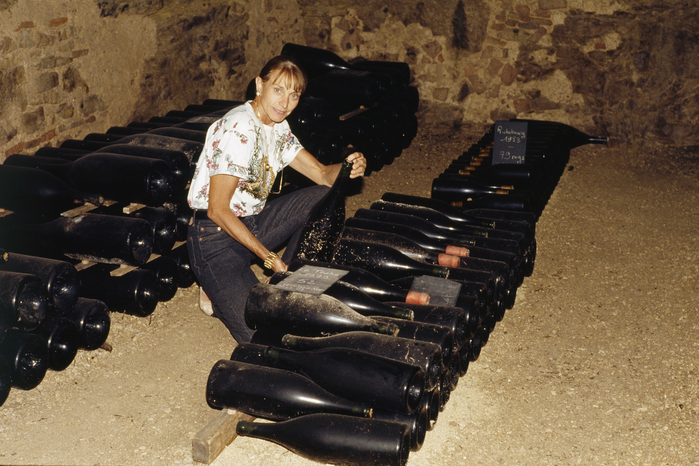 Az említett borból évi 6000 palack készül (Kép: James Andanson/Sygma via Getty Images)