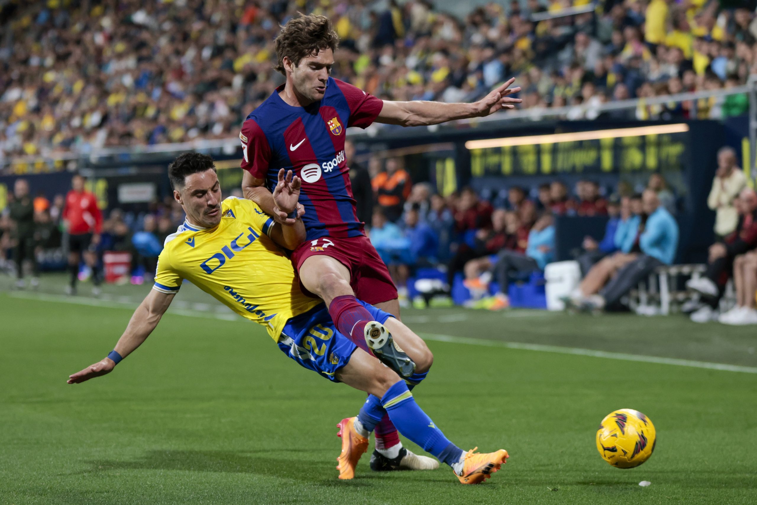 Az FC Barcelona hétvégi bajnokija a Cadiz ellen szintén növelte a nyeremények összegét (Kép: Jose Luis Contreras/Dax Images)