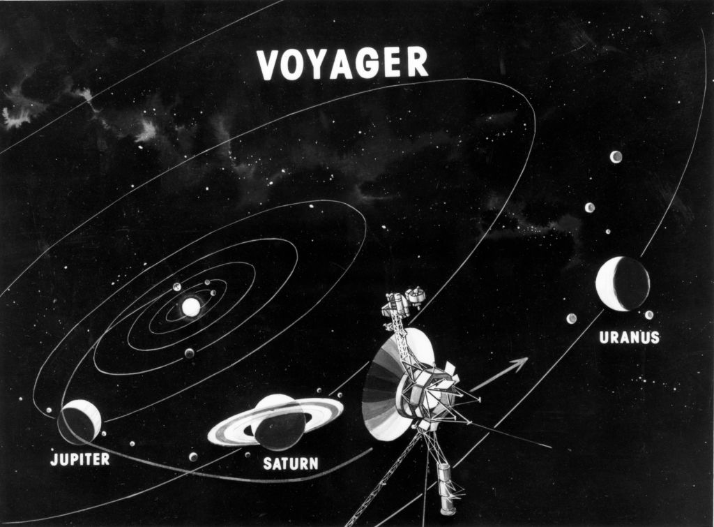 A Voyager űrszondák legmesszebbre jutott emeri eszközök (Fotó: Keystone/CNP/Getty Images)