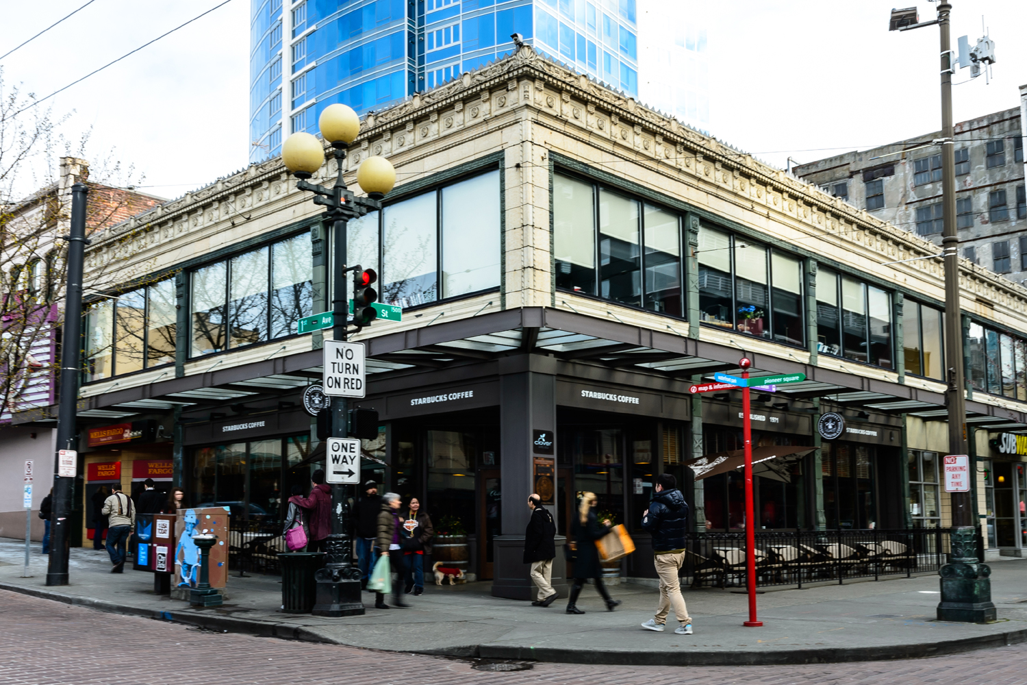 A legelső Starbucks - a kávézólánc is Seattle-ből indult (Kép: Getty Images)