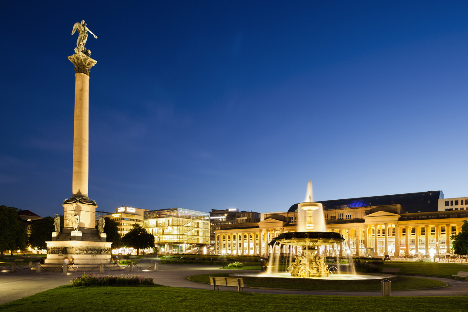 A Schlossplatz (Kép: Getty Images)