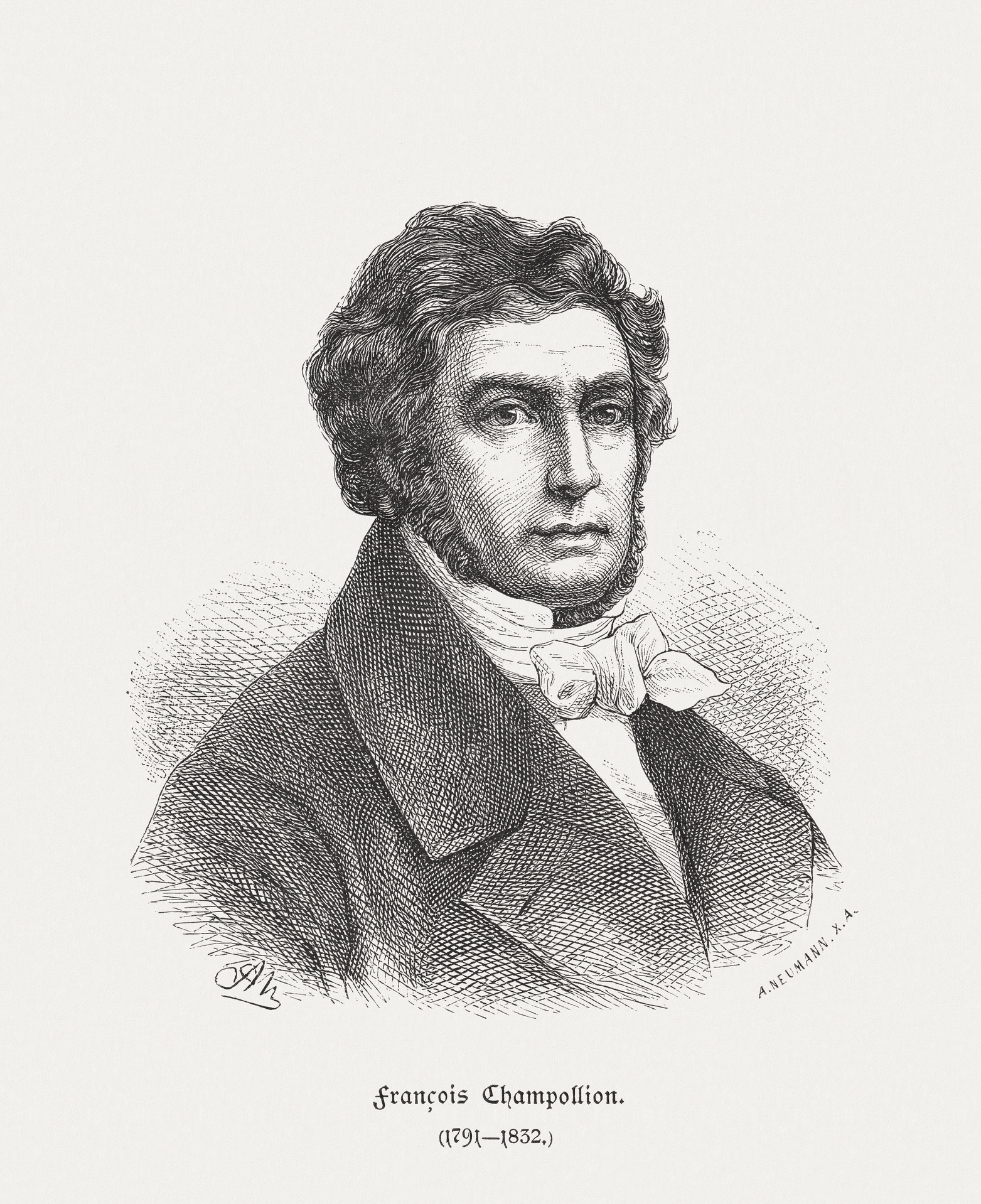 Jean-François Champollion (1790 - 1832) - Fotó: Getty Images/ZU_09