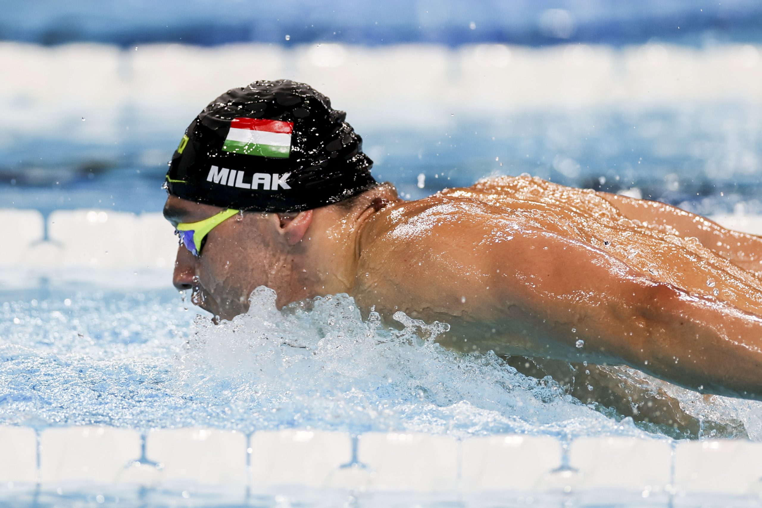 Milák Kristóf - úszás, 200 m pillangó (Kép: Henk Jan Dijks/Marcel ter Bals/DeFodi Images/DeFodi via Getty Images)