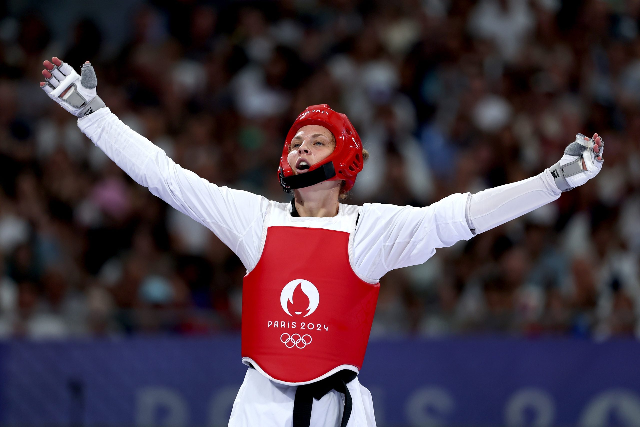 Márton Viviana - tekvondó, 67 kg (Kép: Al Bello/Getty Images)