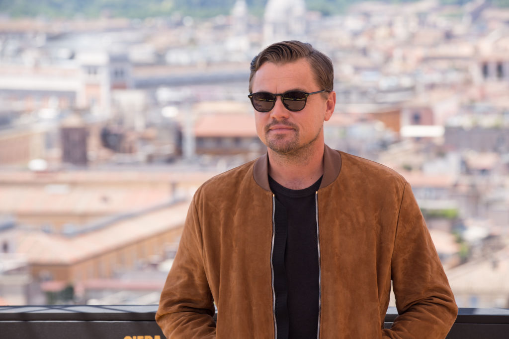 DiCaprio a "Once Upon a Time in Hollywood" egyik sajtófotózásán - Fotó: Matteo Nardone/Pacific Press/Getty Images