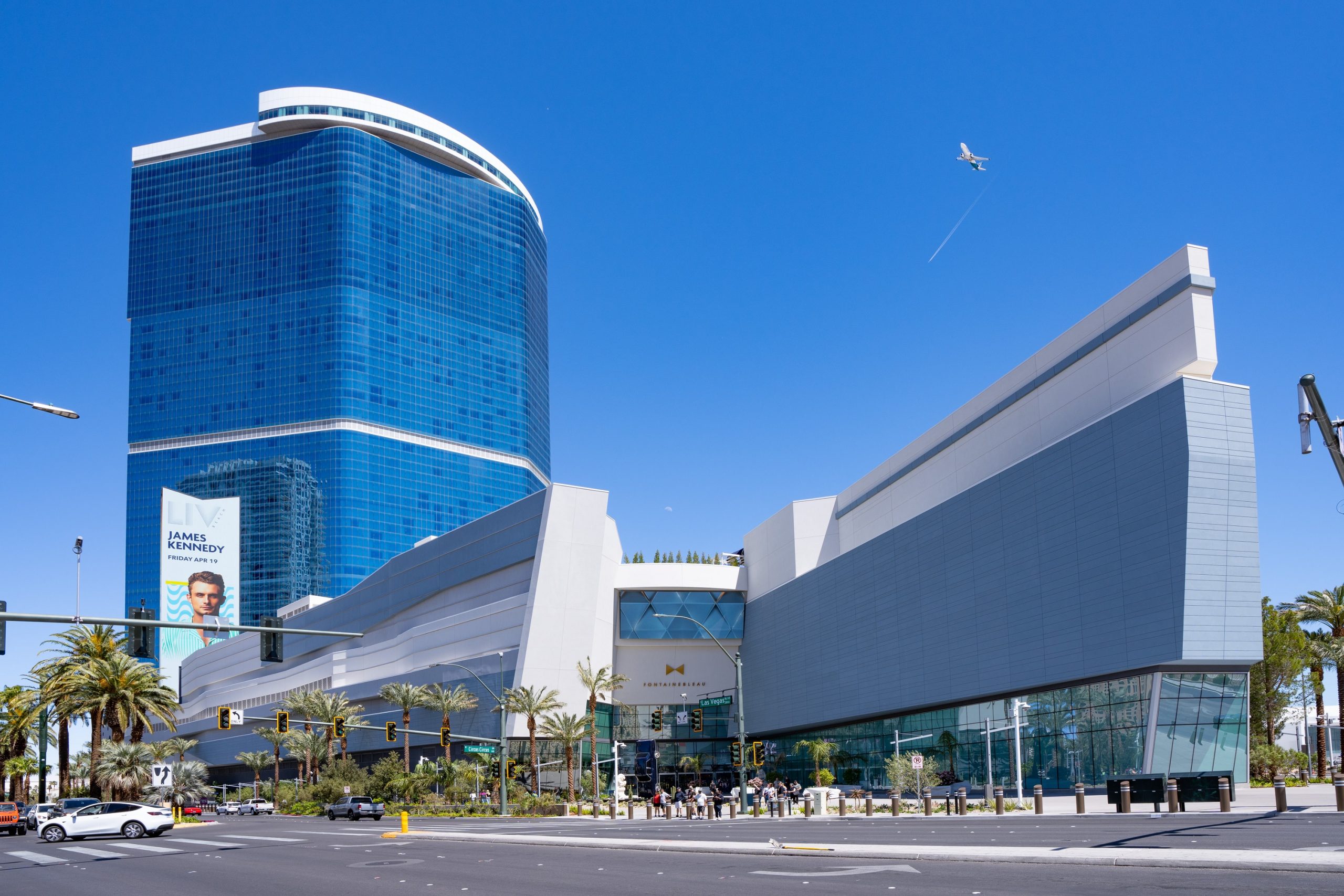 A Fontainebleau Las Vegas, hotel és kaszinó egyben (Kép: AaronP/Bauer-Griffin/GC Images)