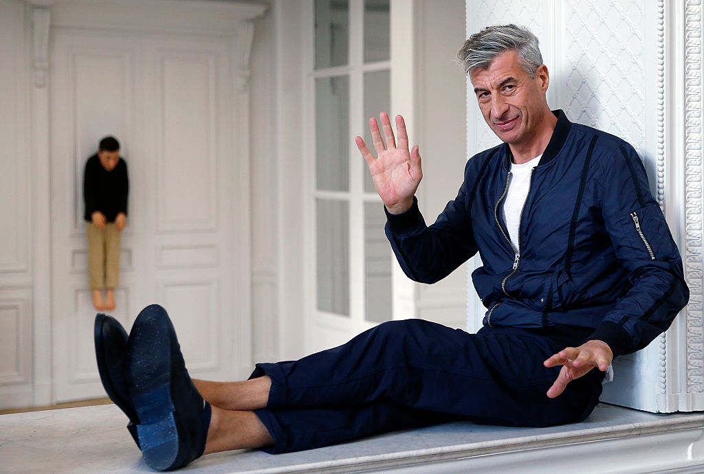 Maurizio Cattelan (Fotó: Chesnot/Getty Images)