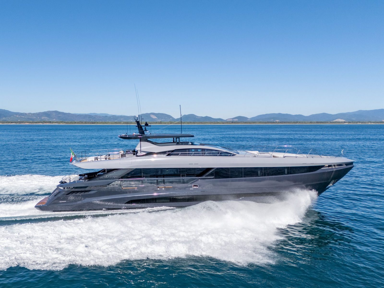 A Mangusta GranSport 33 (Kép: Mangusta Yachts)