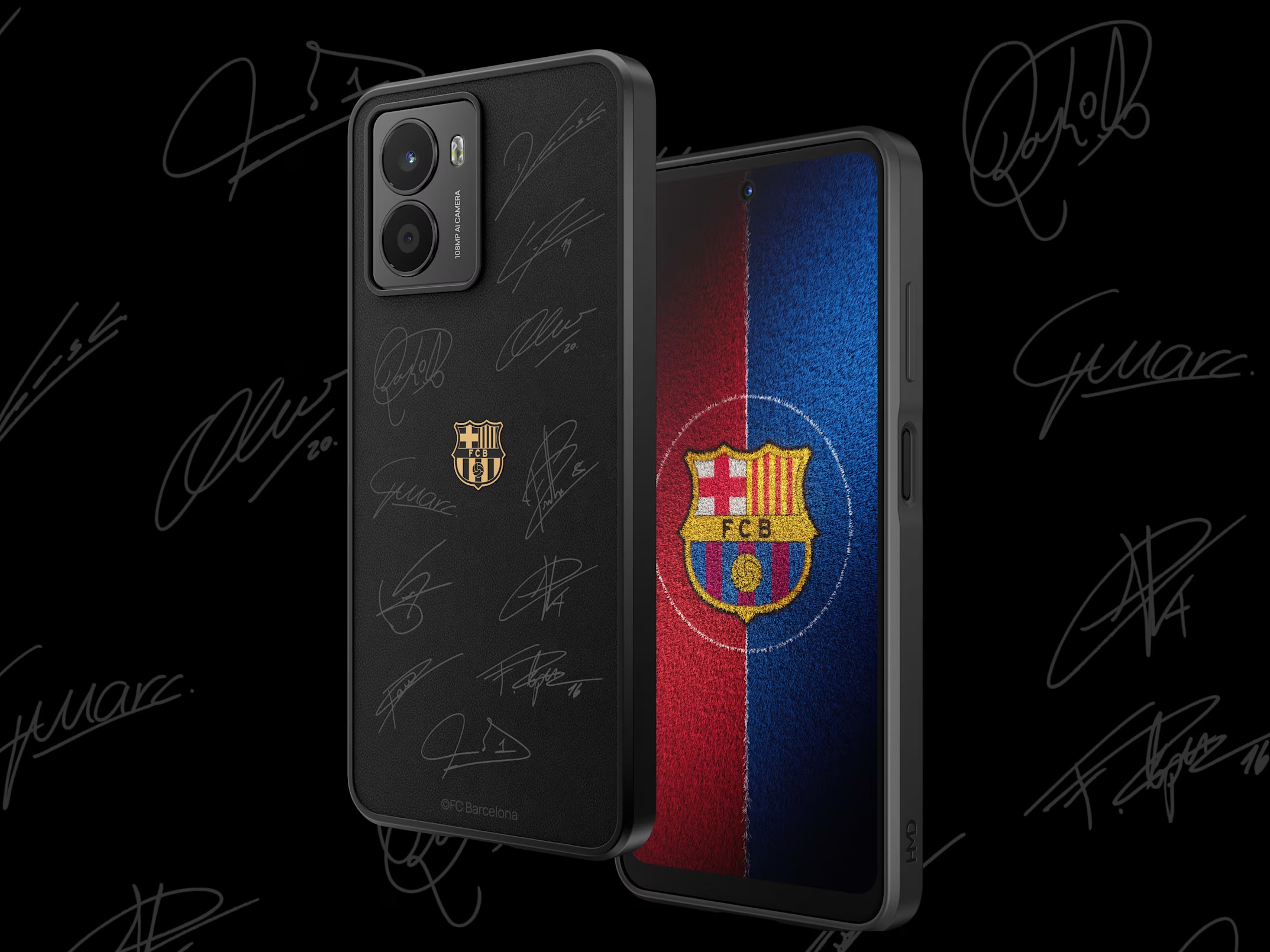 Nem kopik le a Barcelona-focisták aláírása erről a mobilról