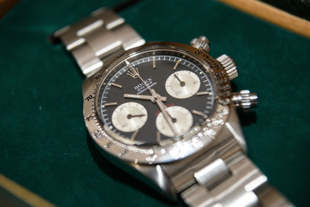 Egy Rolex Daytona (Fotó: Leon Neal/Getty Images)