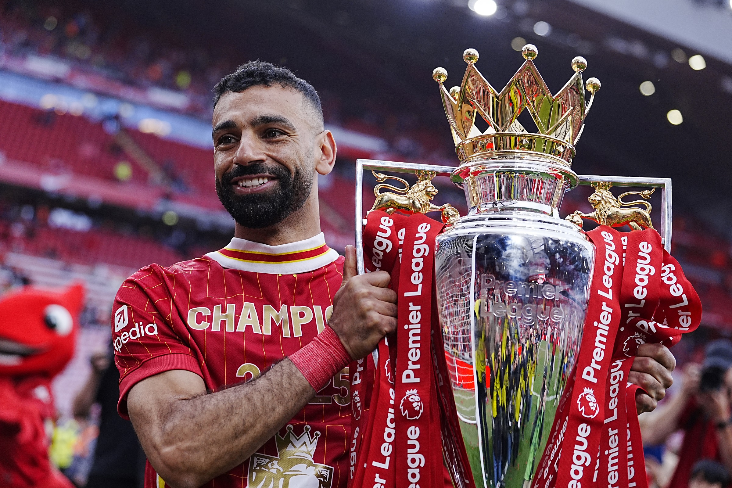 Mohamed Szalah (Kép: Peter Byrne/PA Images via Getty Images)