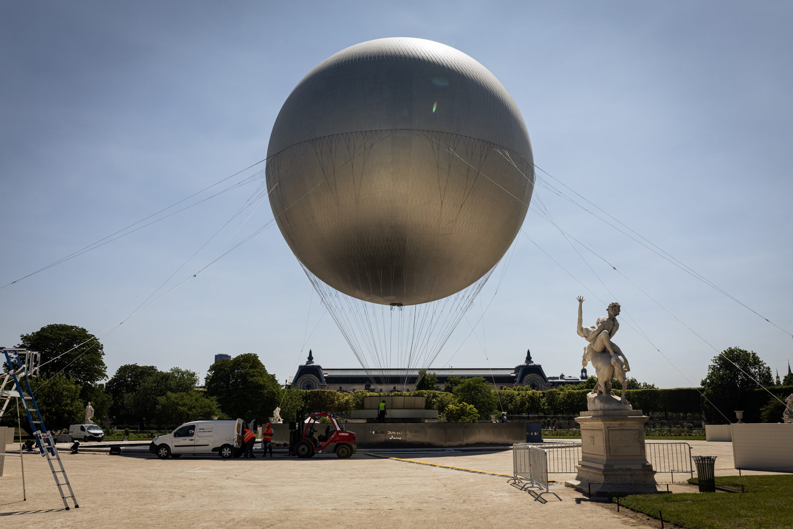 A ballon újra a levegőben (Kép: Telmo Pinto/SOPA Images/LightRocket via Getty Images)