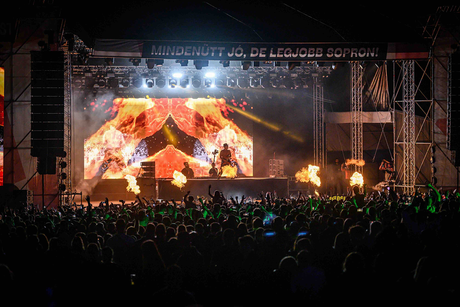 Bocs Timmy Trumpet, én maradok a bakelit lemezeknél... (fotó: SopronFest)
