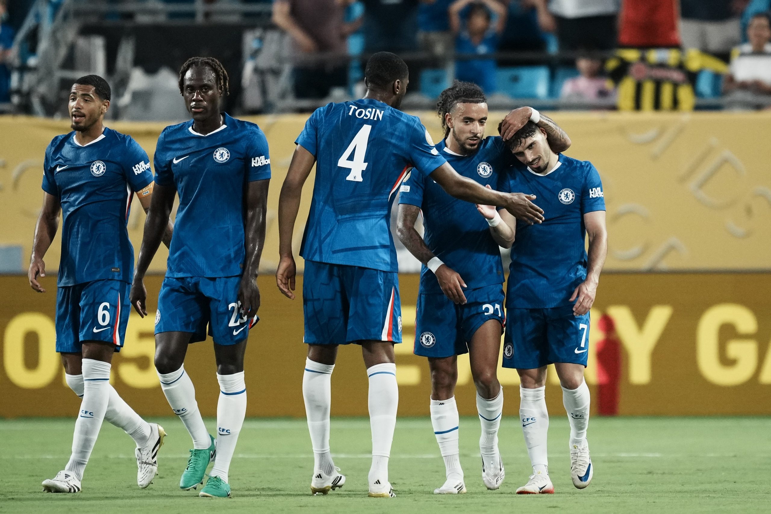 A Chelsea csapatának egy része (Kép: Jose Breton/Pics Action/NurPhoto via Getty Images)