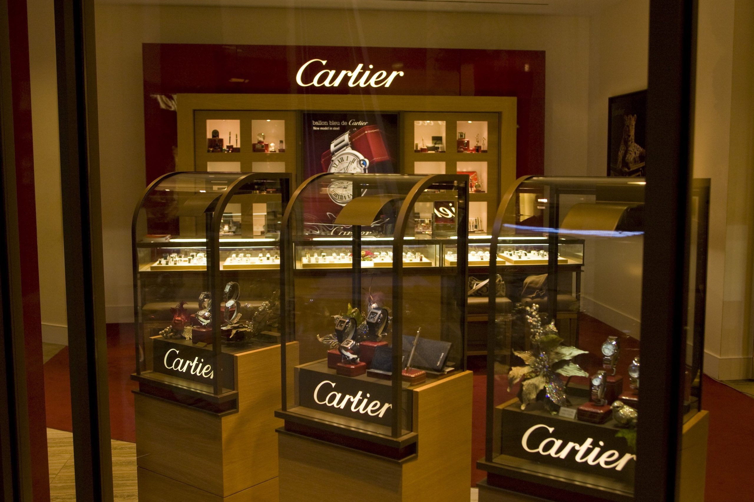 A Cartier üzlete Las Vegasban (Kép: George Rose/Getty Images)