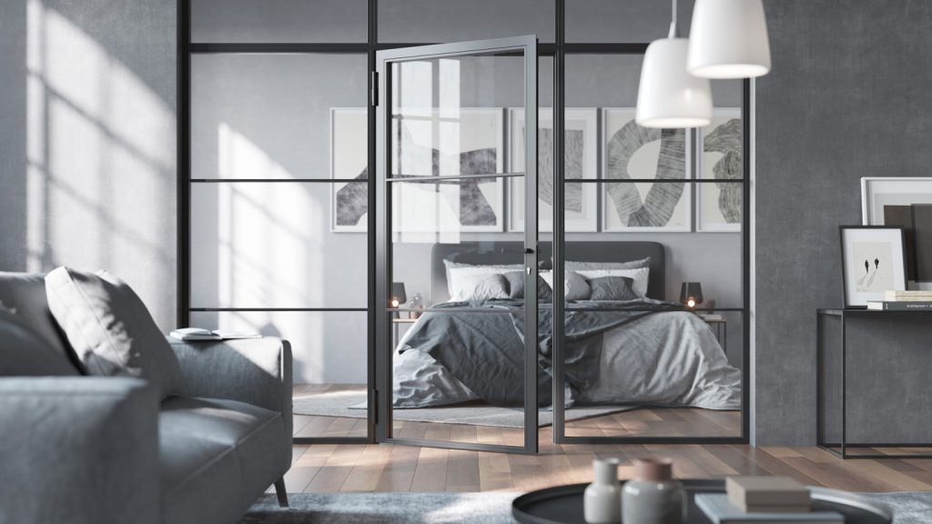 A Hörmann loft ajtói a stílus és a szabadság jegyében választják el otthonunk belső tereit