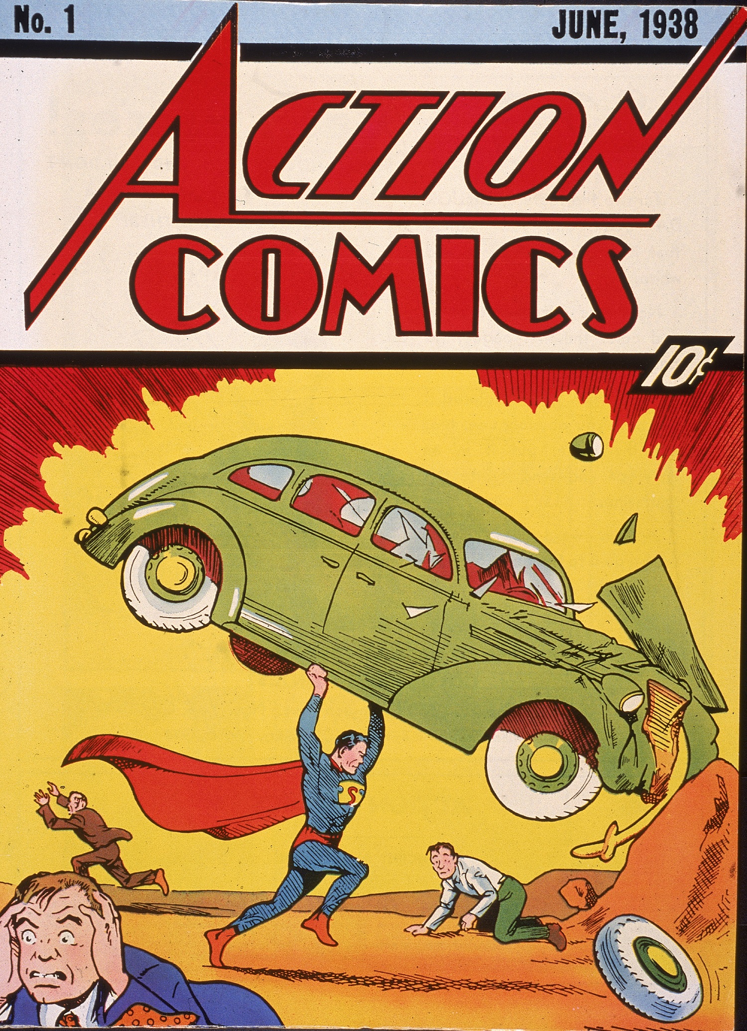 Az Action Comics No. 1 borítója